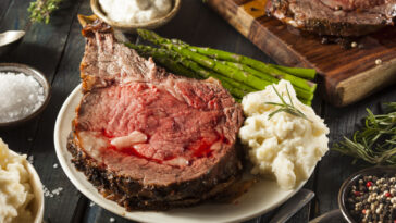 Homemade Grass Fed Prime Rib Roast with Herbs and Spices