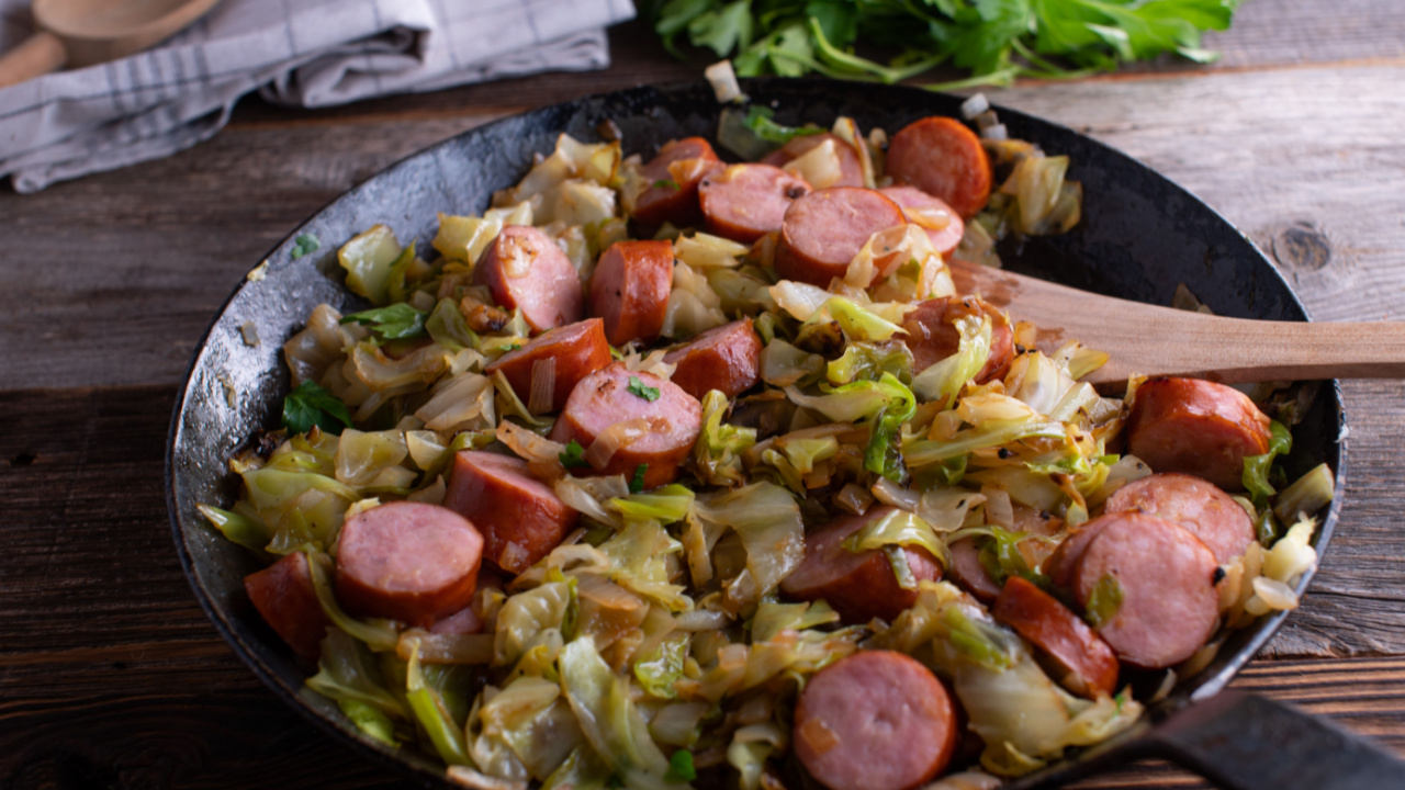 Cabbage and Sausage