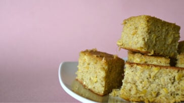 Traditional Mexican Pan de elote