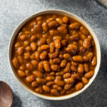 Homemade Healthy Bakes Beans in a Bowl