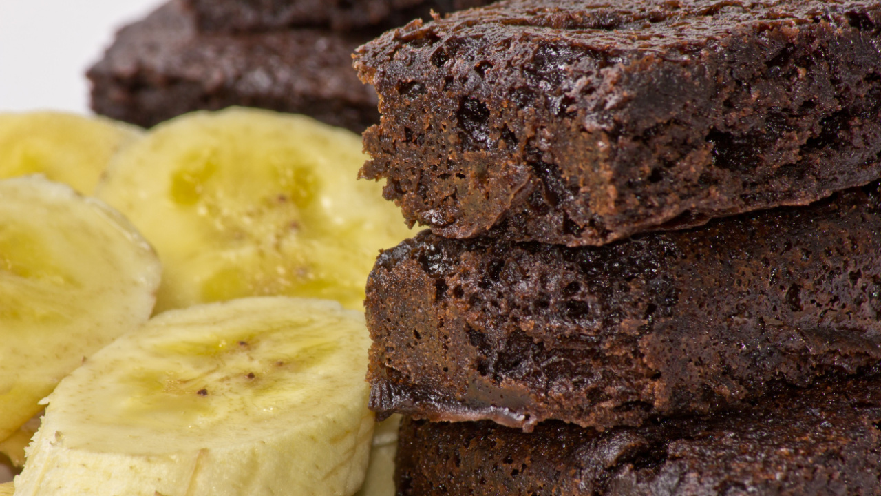 banana bread brownies