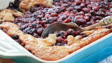 blackberry cobbler