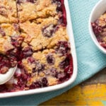 blackberry dump cake