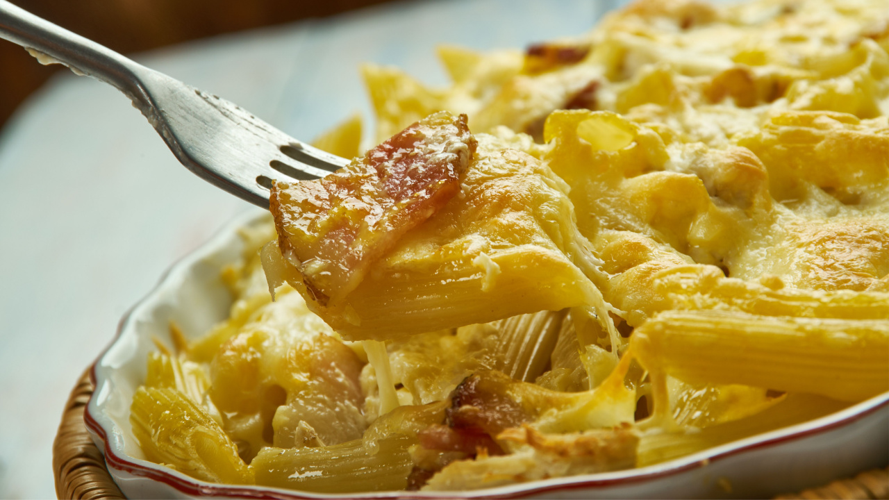 Chicken Bacon Ranch Casserole