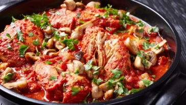 chicken cacciatore