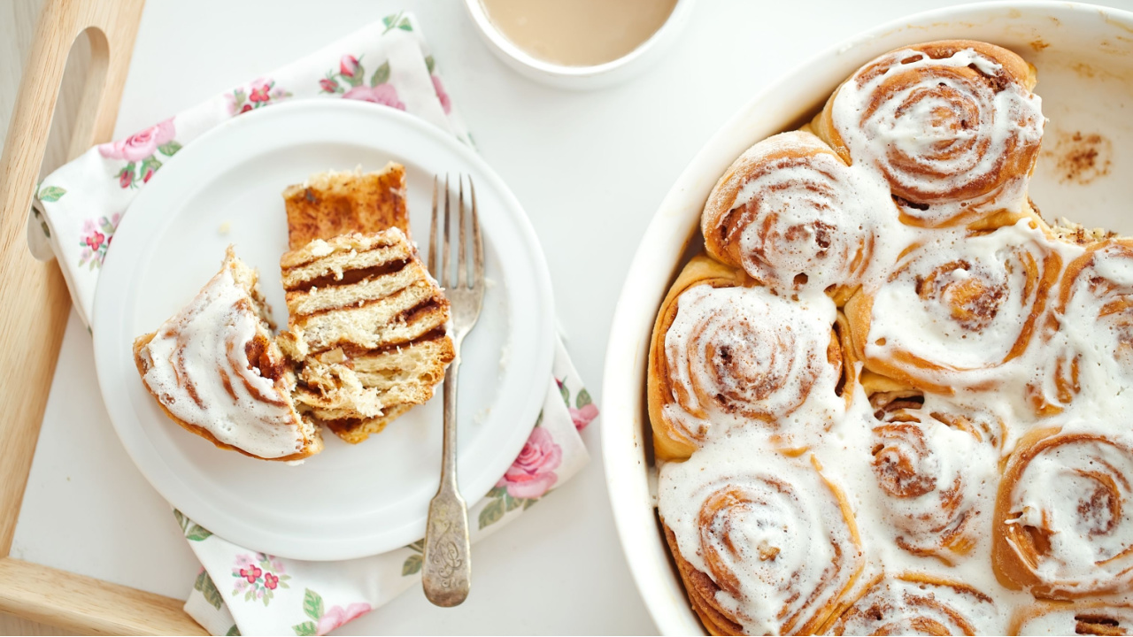 Fresh Sweet Homemade Cinnamon Rolls