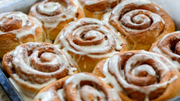 Fresh homemade Cinnamon rolls