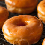 homemade glazed doughnuts