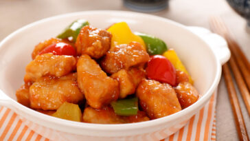 sweet and sour pork using left over pork