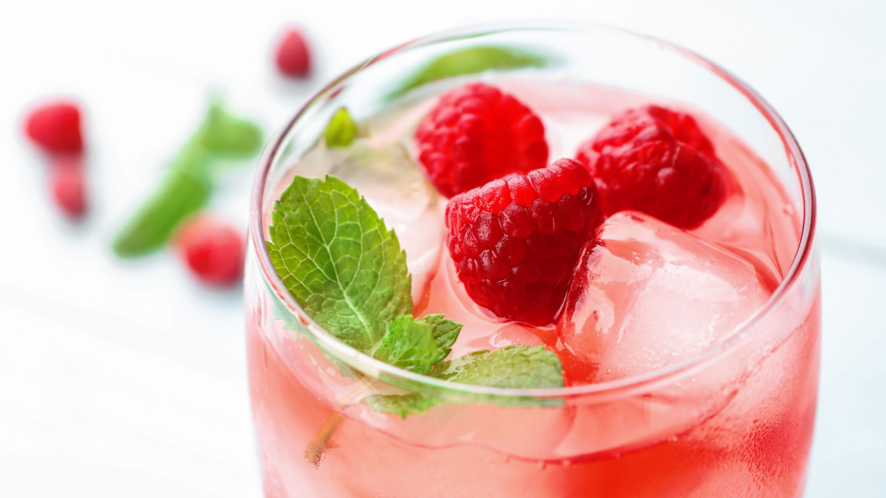 Raspberry Sorbet Spritz