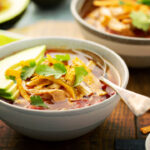 slow cooker chicken tortilla soup