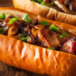 bacon-wrapped hot dogs