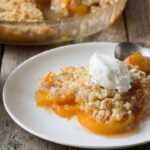 Peach Crumble