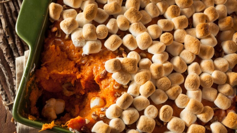 sweet potato casserole with marshmallow